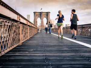 people running