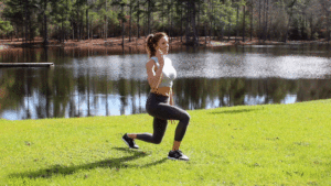 Jump Lunges