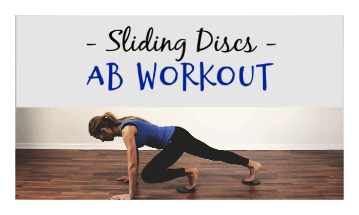 ab workout using sliding discs